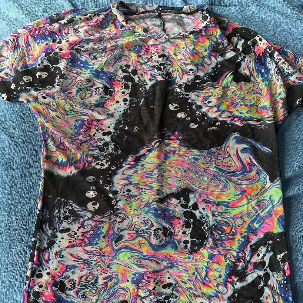 Colorful Abstract Women's Top